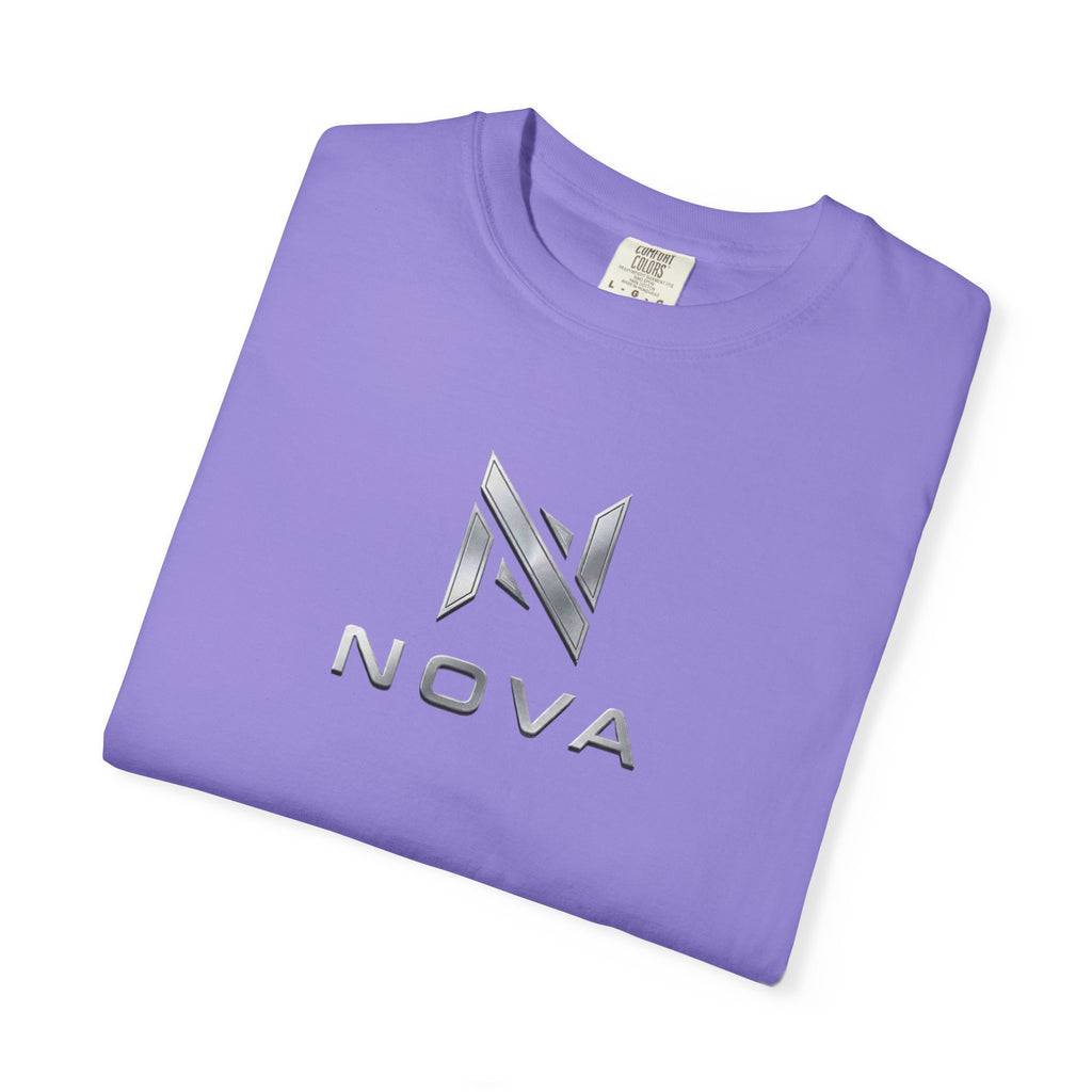 Nova  T-Shirt — Metallic Geometric Back Graphic Tee