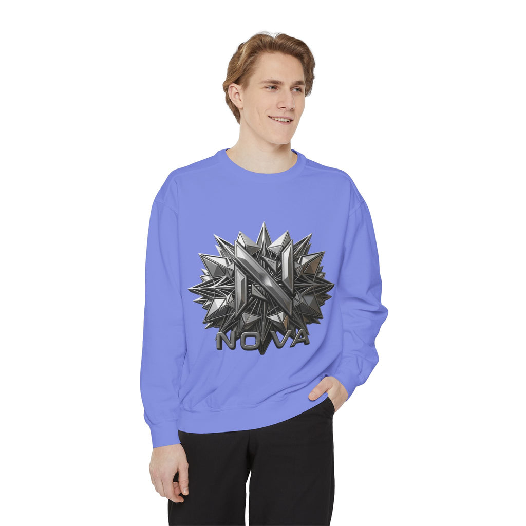 Nova Geometric Star Crewneck Sweatshirt