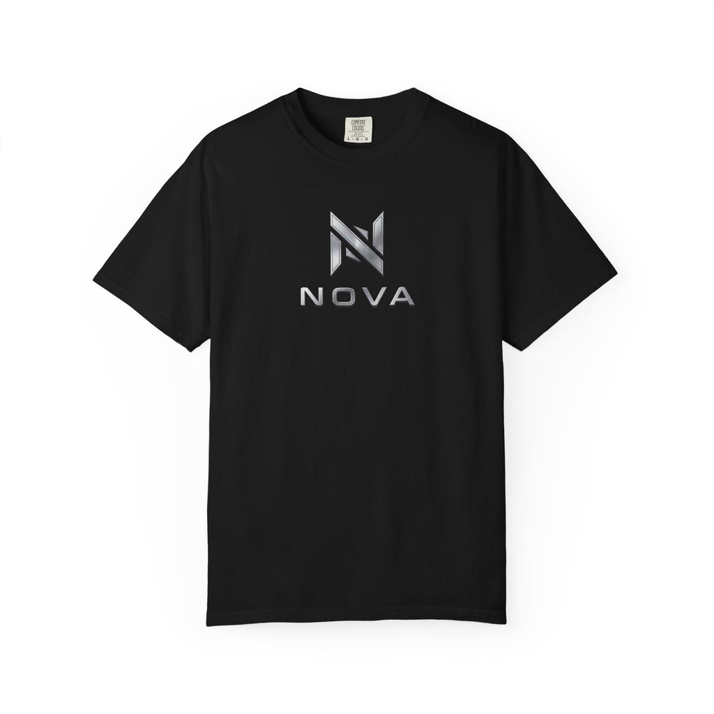 Nova  T-Shirt — Metallic Geometric Back Graphic Tee