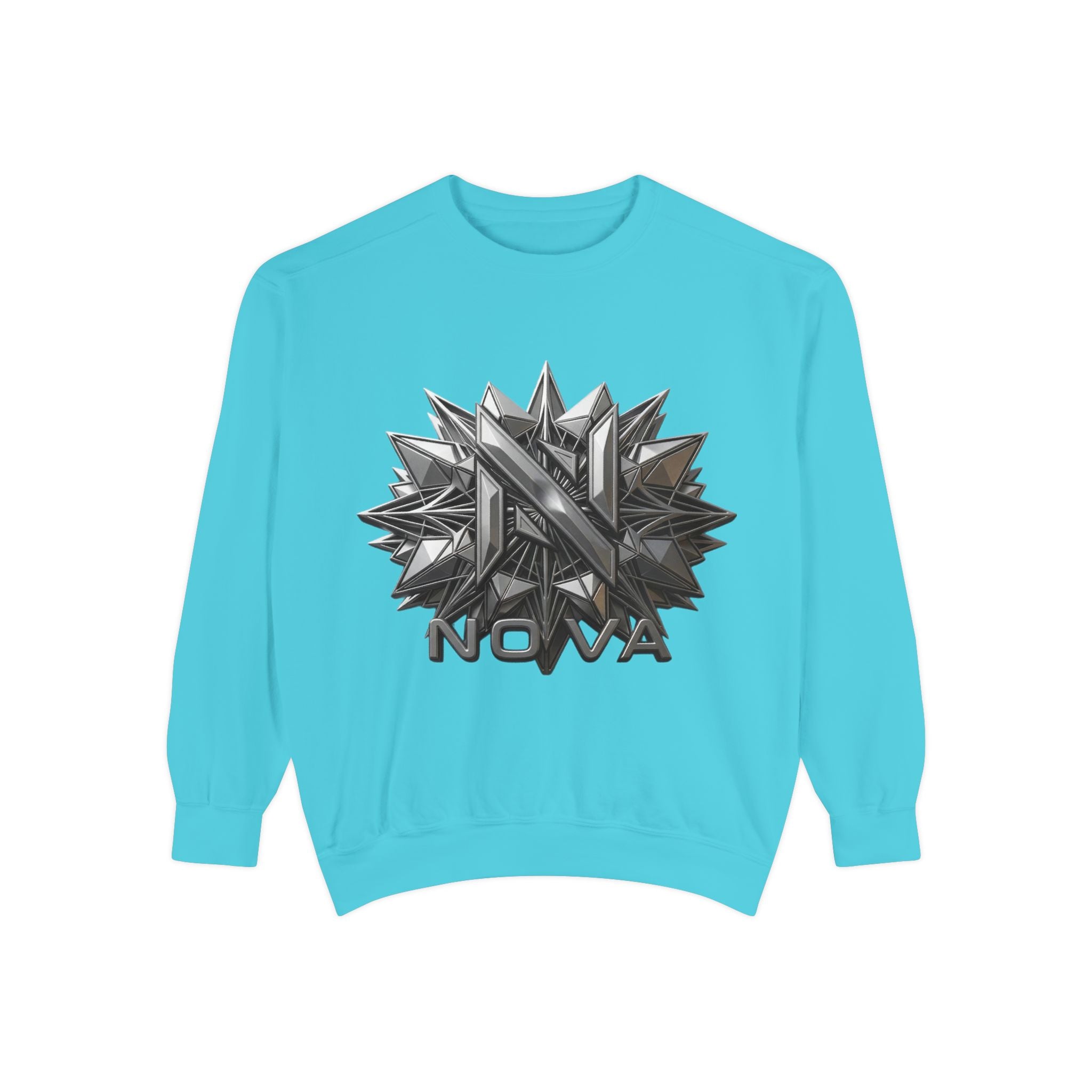 Nova Geometric Star Crewneck Sweatshirt